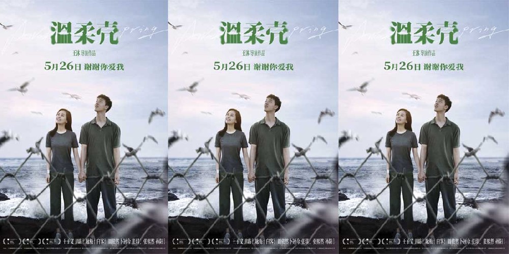 电影《温柔壳》曝“世界尽头的爱”终极海报 王子文尹昉执手同心守望幸福