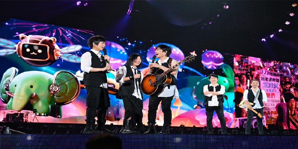 五月天《回到那一天》25周年巡回演唱会打造5与伦比的舞台震撼力