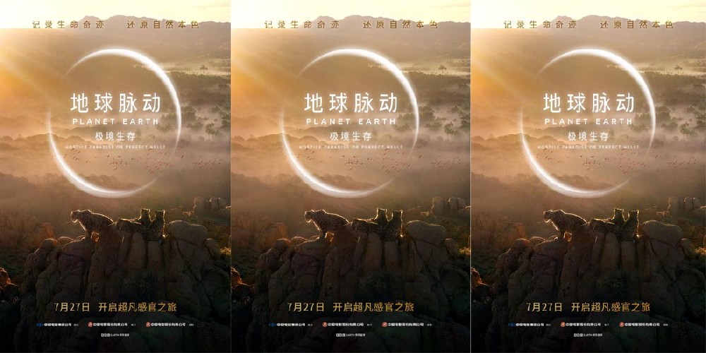 电影《地球脉动：极境生存》定档7月27日全国上映 震撼极境之旅即刻启程