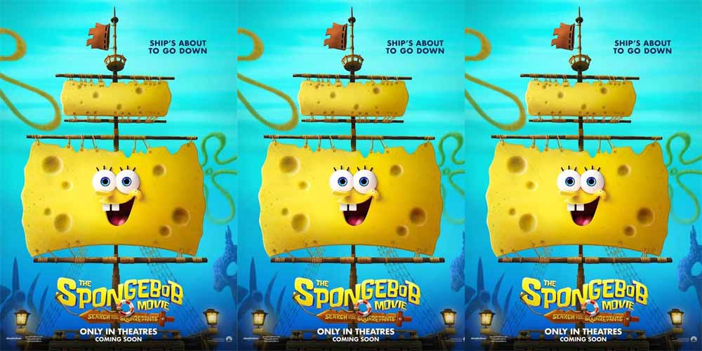 《海绵宝宝：深海大冒险》首曝预告 海绵宝宝携手派大星欢乐回归